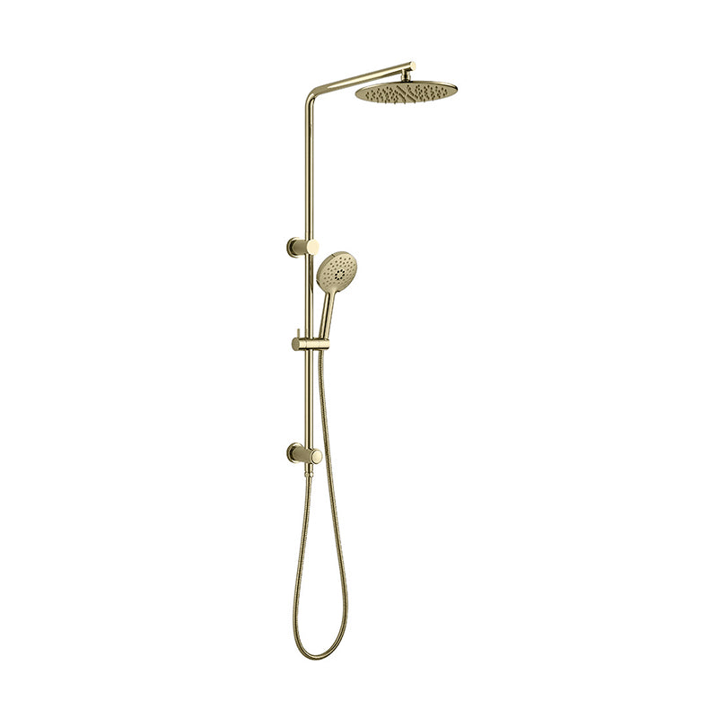KENZO Multifunction Shower Rail Brushed Brass