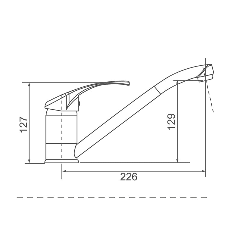 MOBI Sink Mixer Chrome