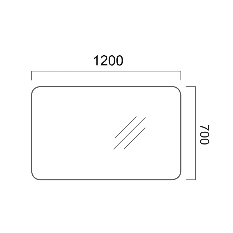 MNLITE LED Mirror 1200mm