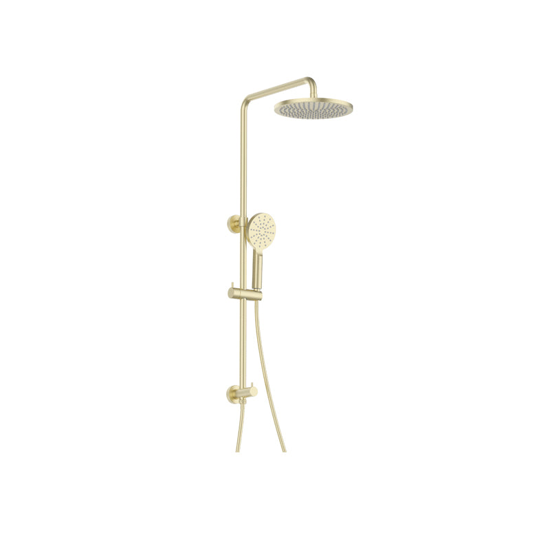 MONDO Multifunction Shower Rail Brushed Brass