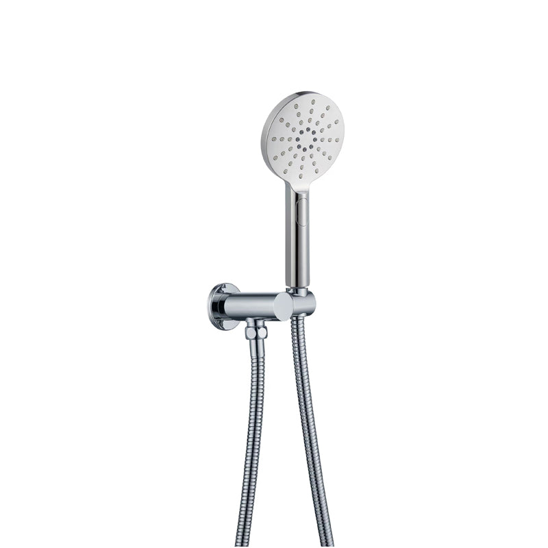 RAINJET Round Shower Head on Bracket Chrome