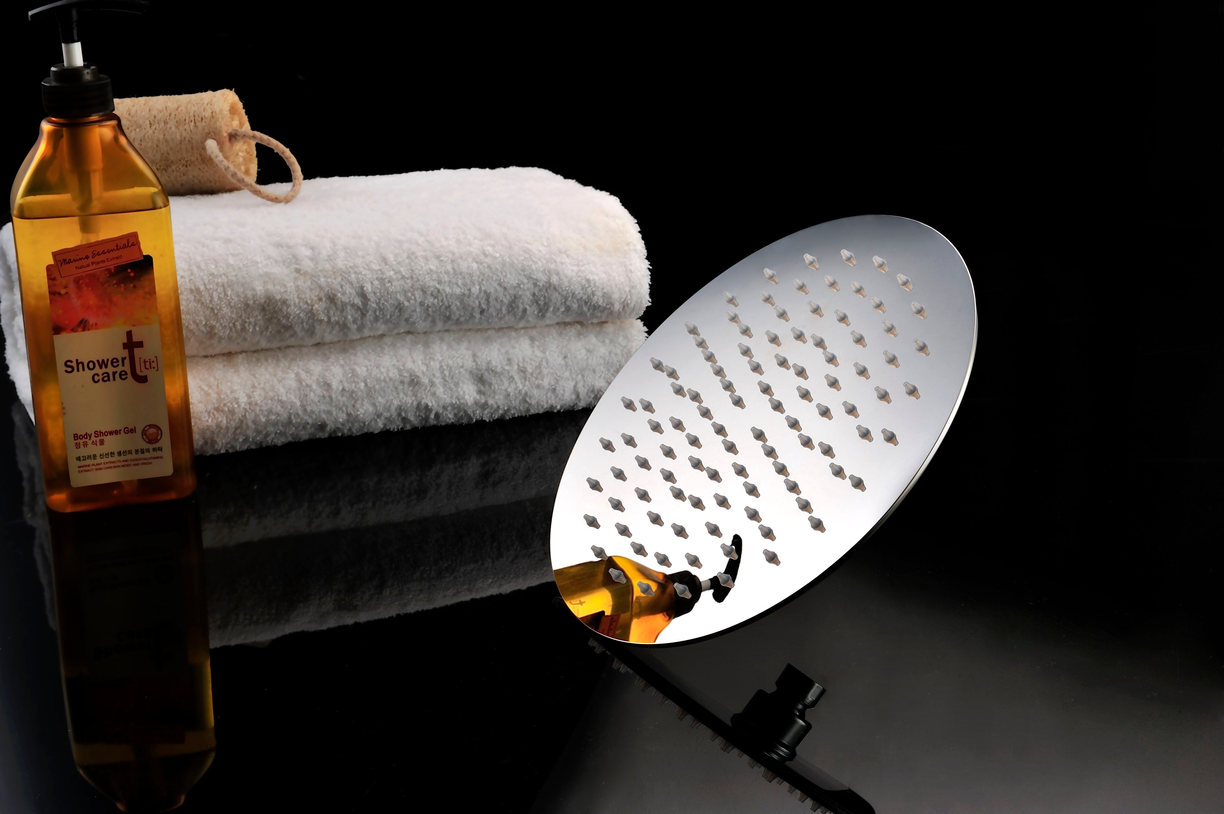 DOCCIA 300mm Round Shower Head Chrome