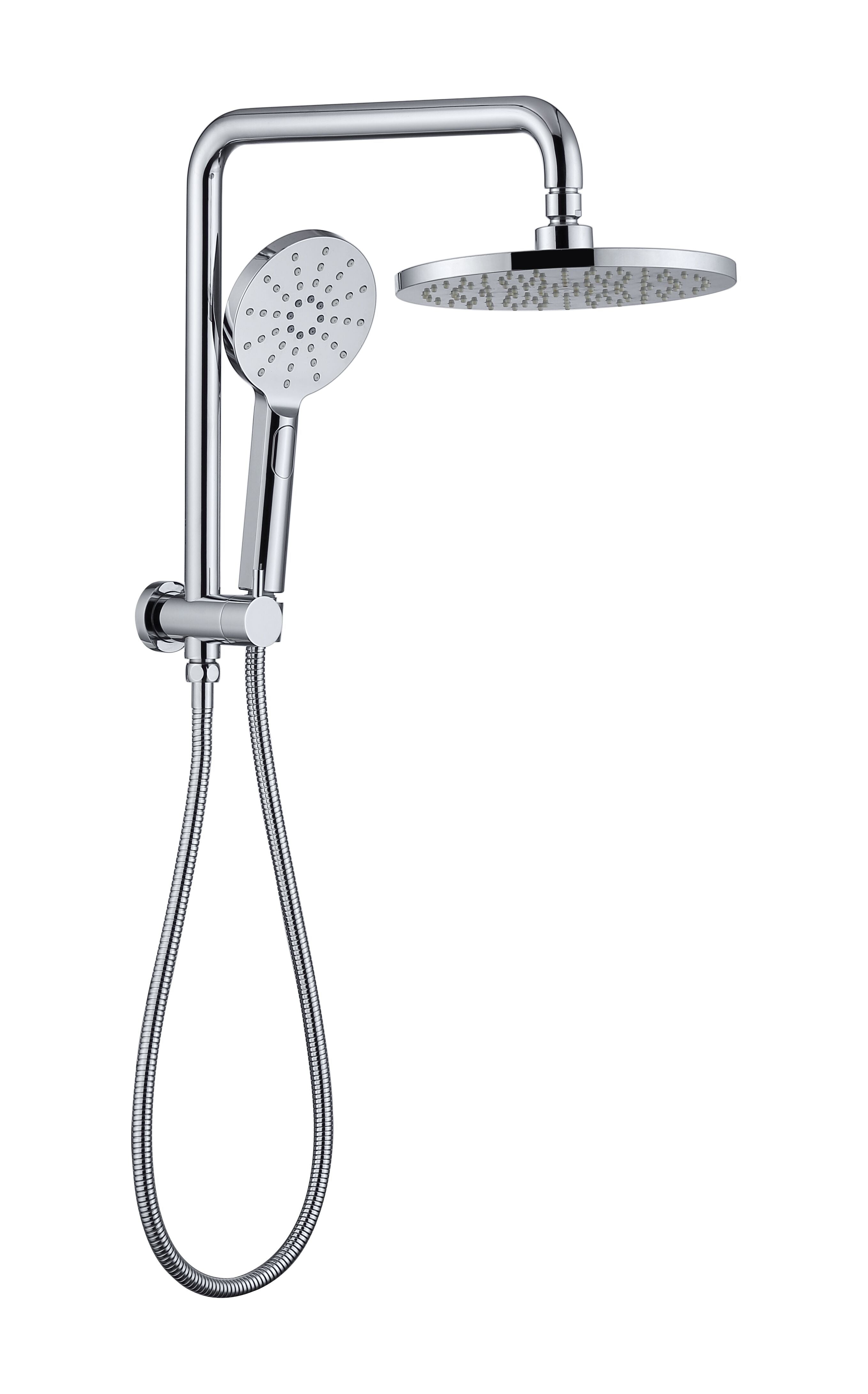 MONDO Compact Twin Shower Set Chrome