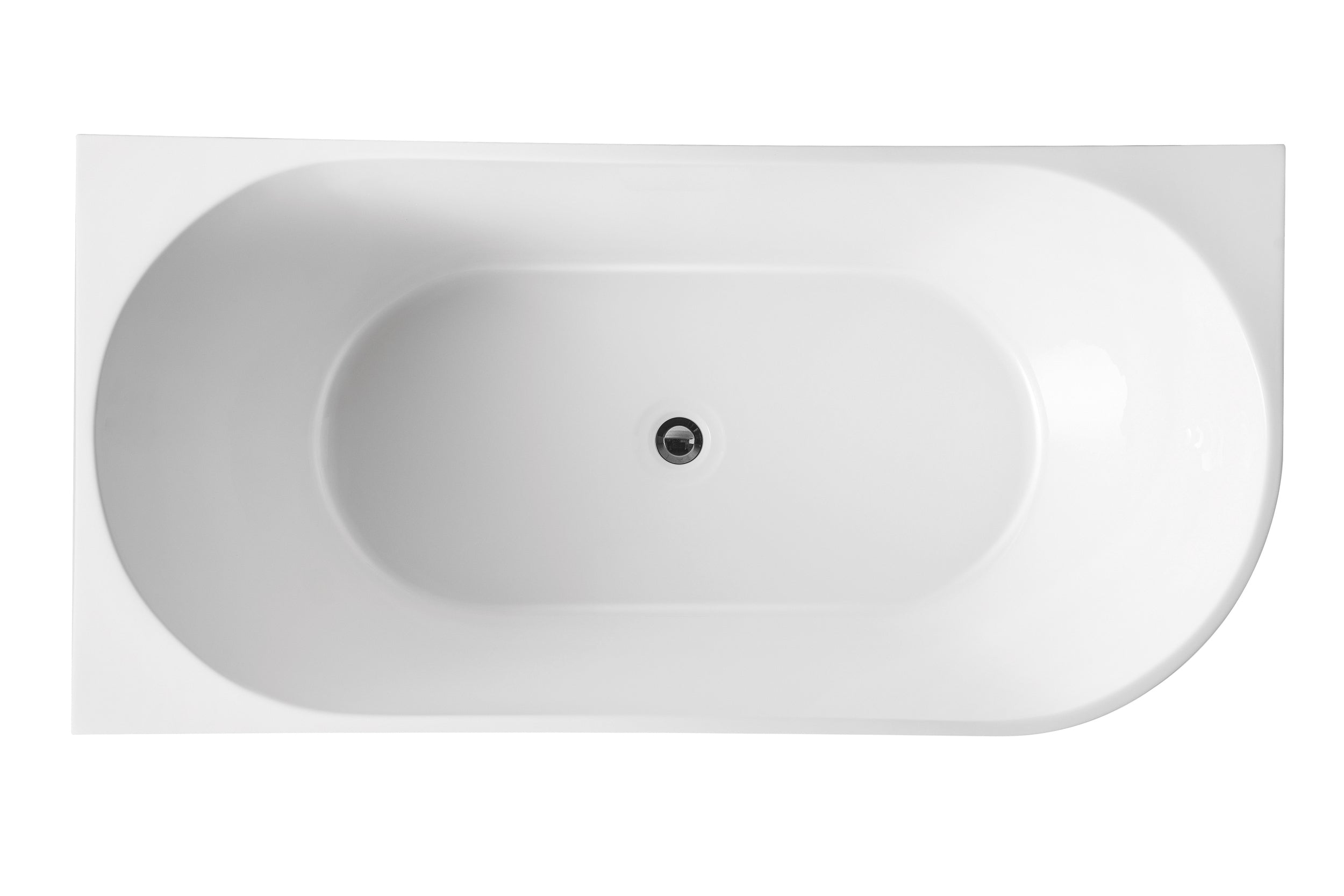 BONDI Left Hand Back to Wall Free Standing Bath