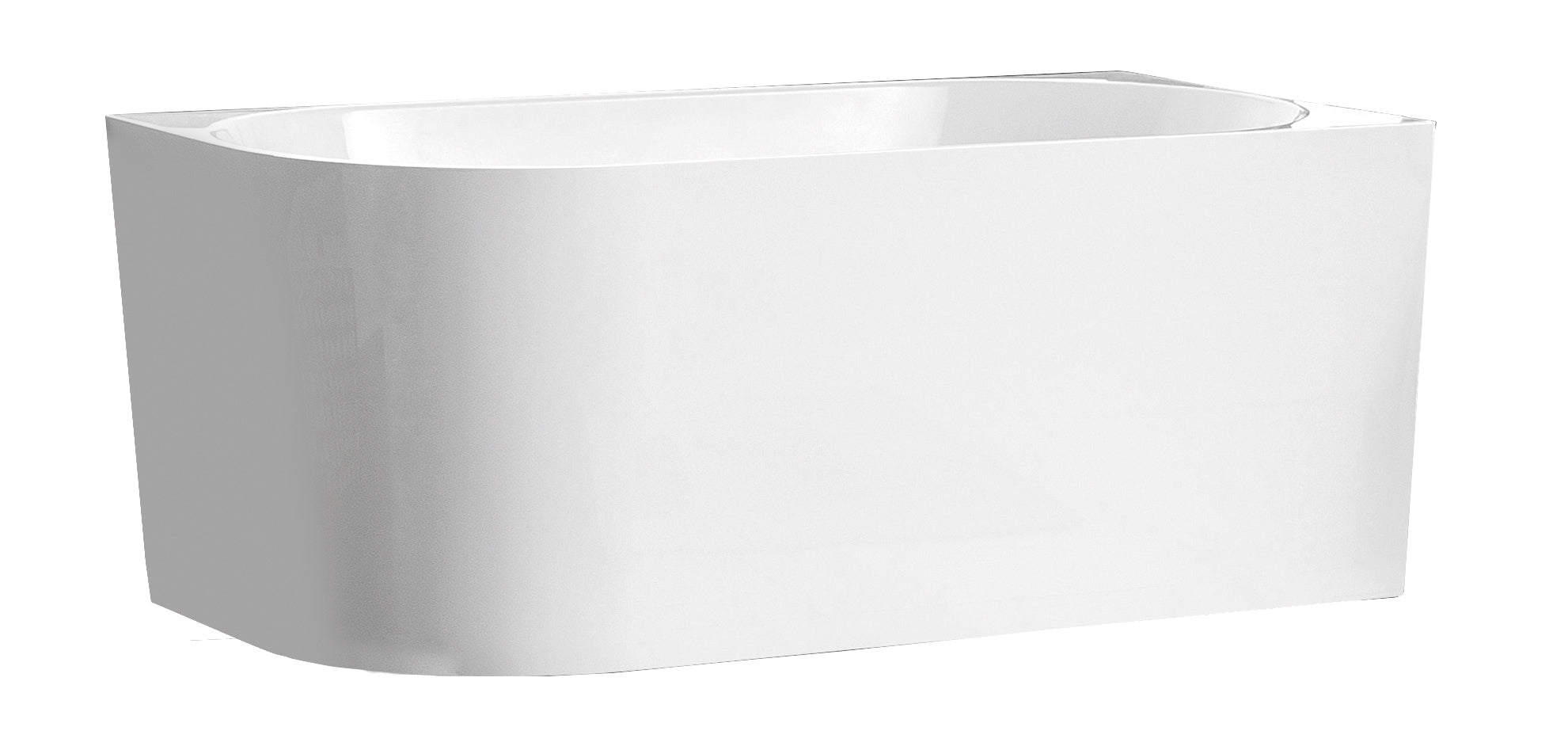 BONDI Right Hand Back to Wall Free Standing Bath