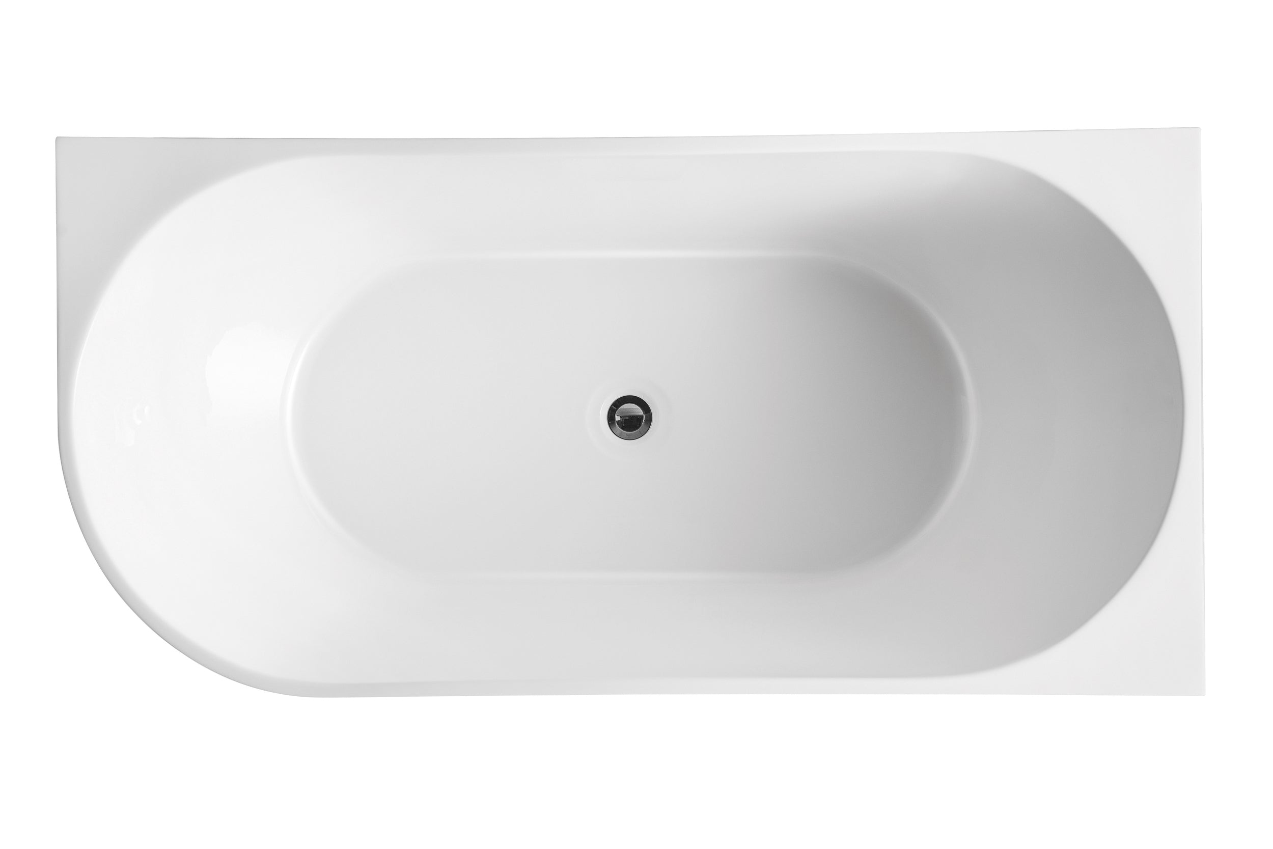 BONDI Right Hand Back to Wall Free Standing Bath