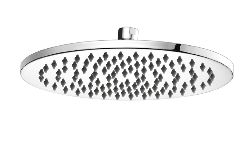 DOCCIA 200mm Round Shower Head Brushed Nickel