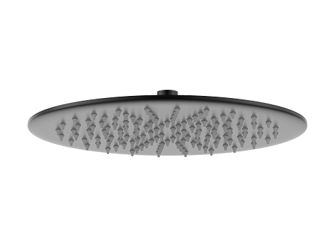 DOCCIA 300mm Round Shower Head Matte Black