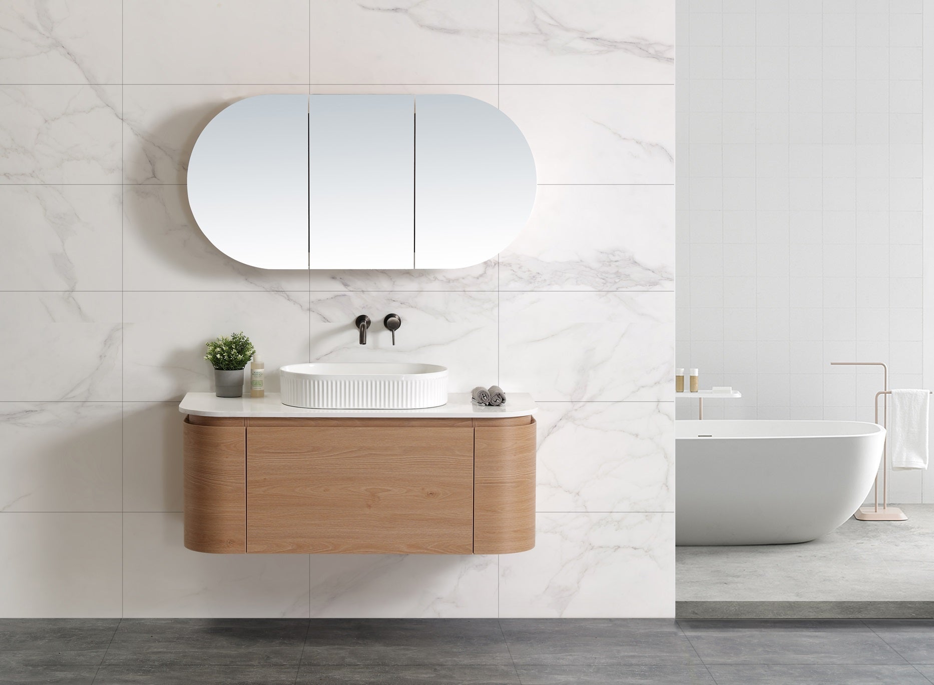 MILAN 1200mm Vanity Wall Hung