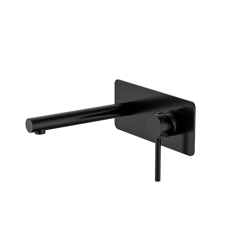 JESS Basin/Bath Set with Straight Spout Matte Black