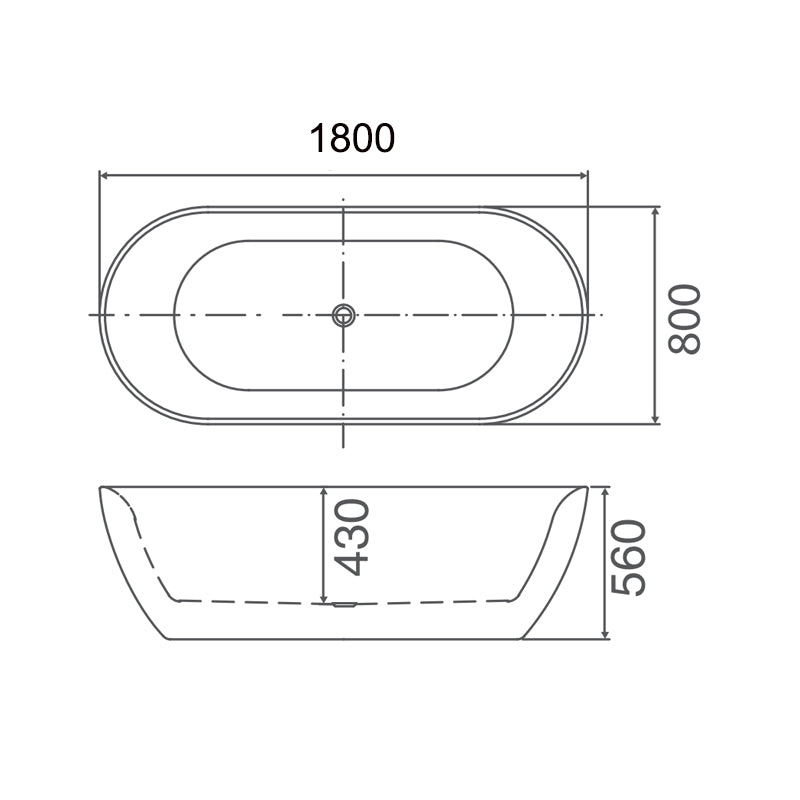 CHELSEA Insert Bath Tub