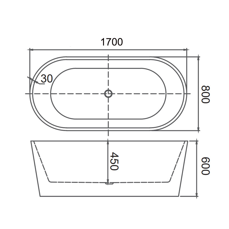 VIVO Free Standing Bath