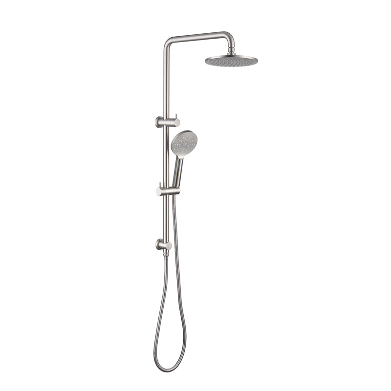 MONDO Multifunction Shower Rail Brushed Nickel