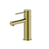 JESS Pin Hdl Basin Mixer in Brushed Brass