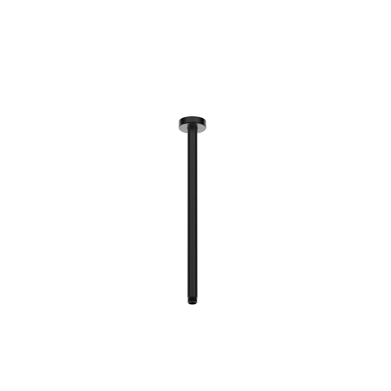DOCCIA Ceiling Dropper 400mm Long Matte Black