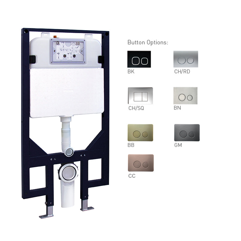 TOILET CHLOE (WITH R&T CISTERN & BUTTON)