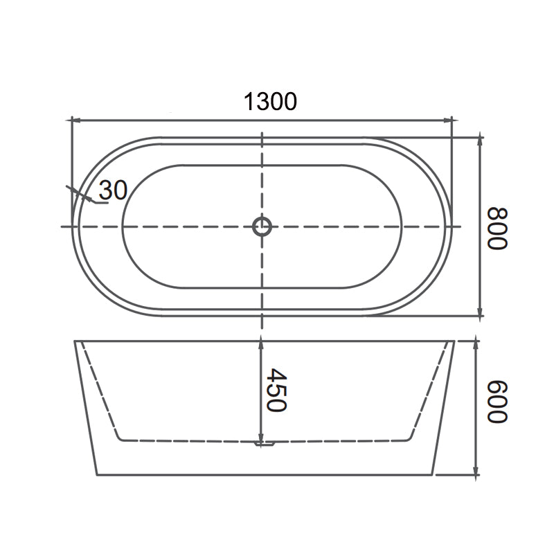 VIVO Free Standing Bath