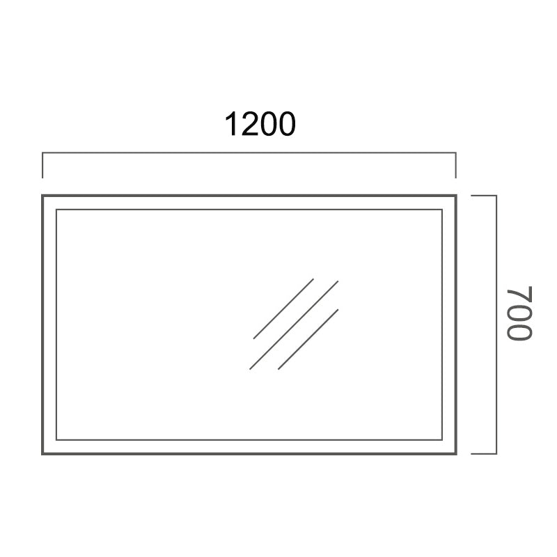 LUNA LED Mirror 1200mm
