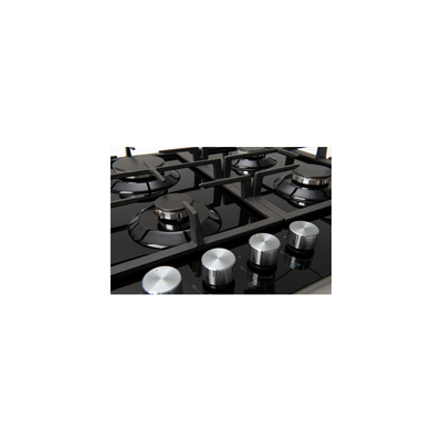 ECT900GBK2 90cm Gas on Glass Cooktop