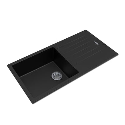 Black granite stone kitchen sink | SLE Trading