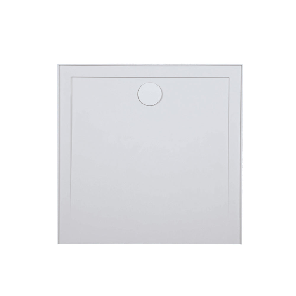 SMC Shower Base with White ABS Waste