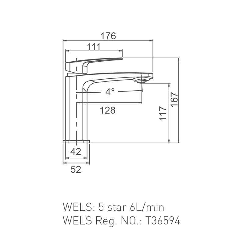 BRAVO-II Basin Mixer Chrome