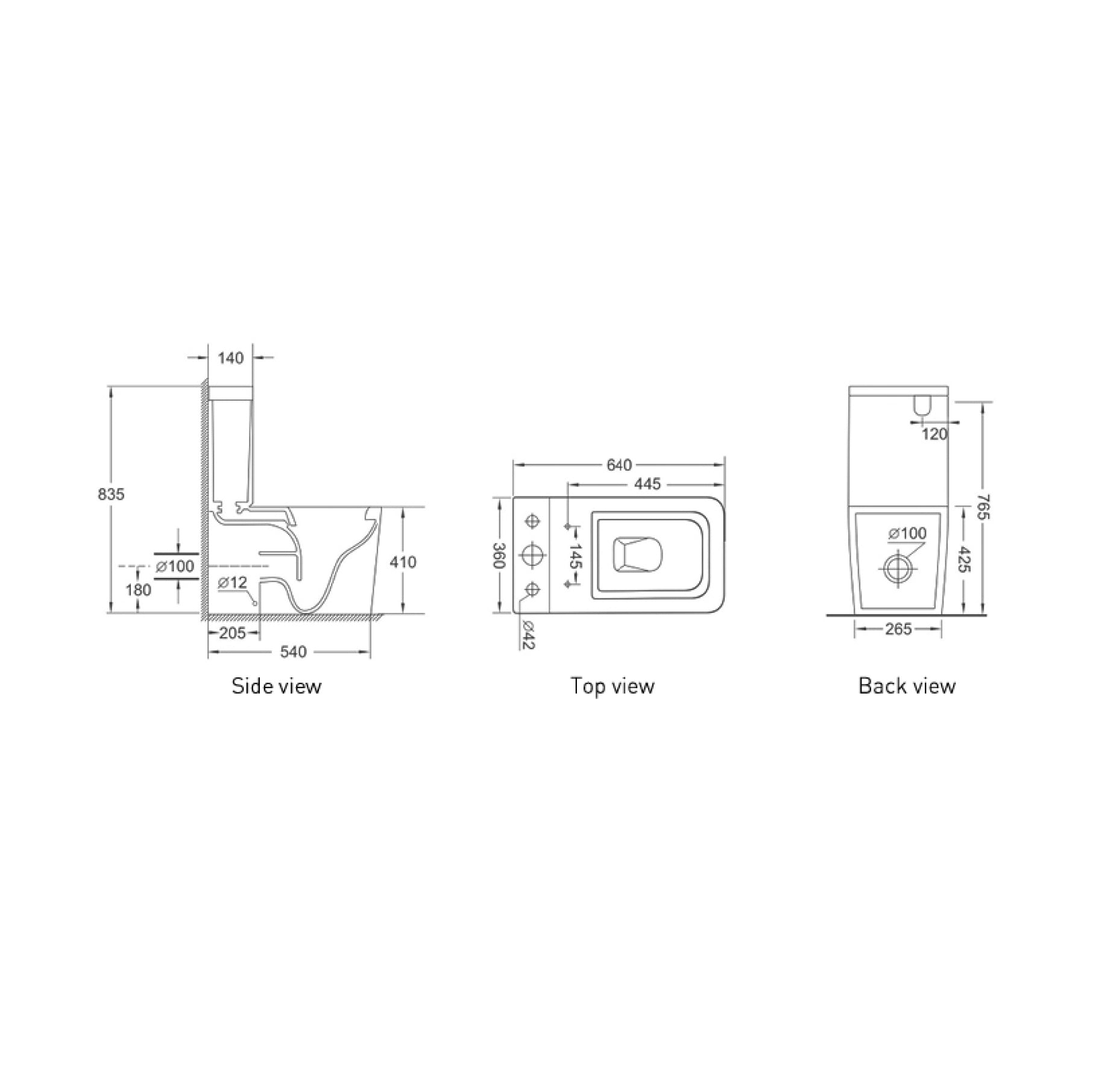 ACQUA-II Toilet Suite