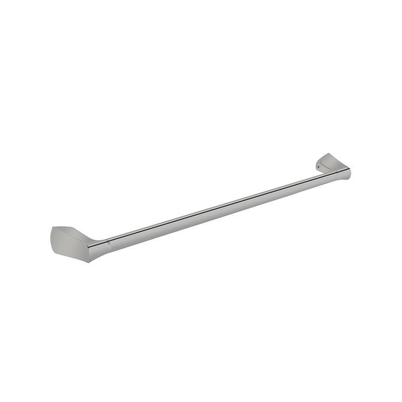 EXON 600mm Single Towel Rail Brushed Nickel
