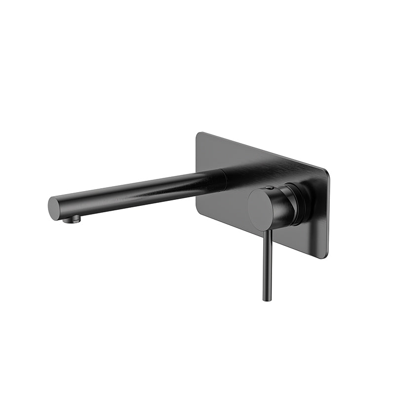 JESS Basin/Bath Set with Straight Spout Gun Metal