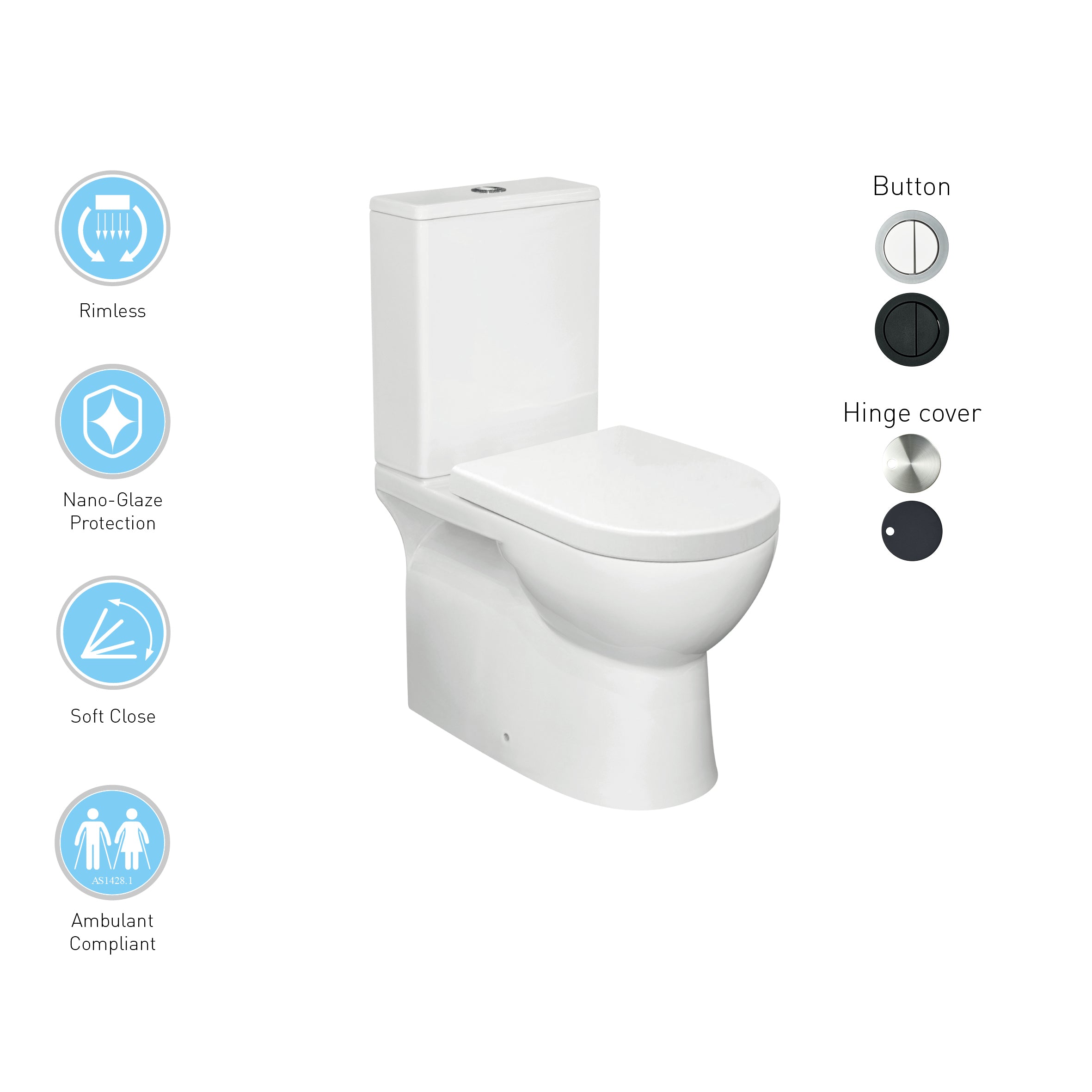 BIANCO-II Toilet Suite