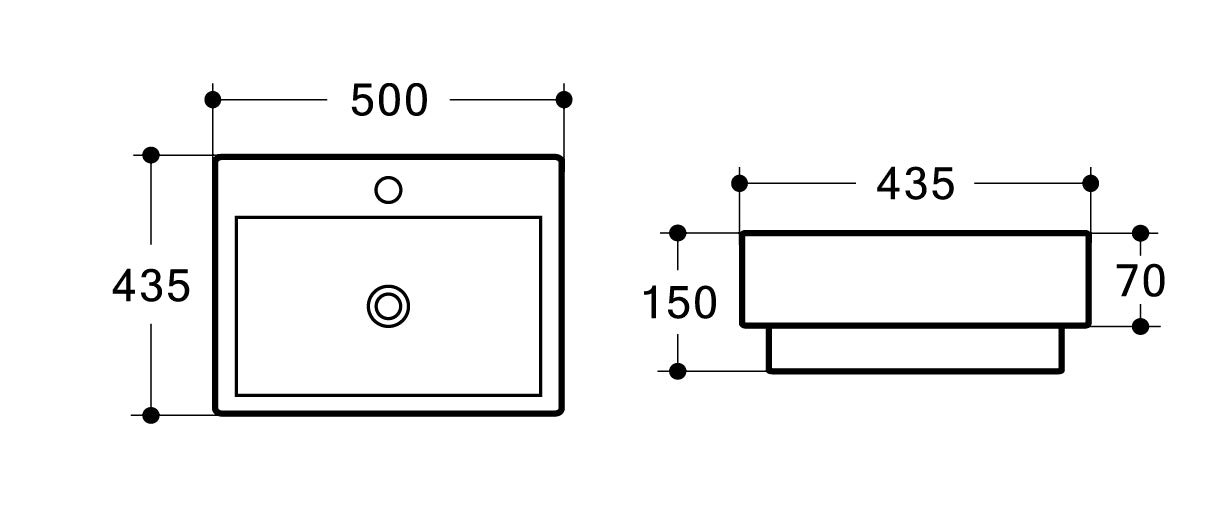 MEGGA-II Semi Insert Basin