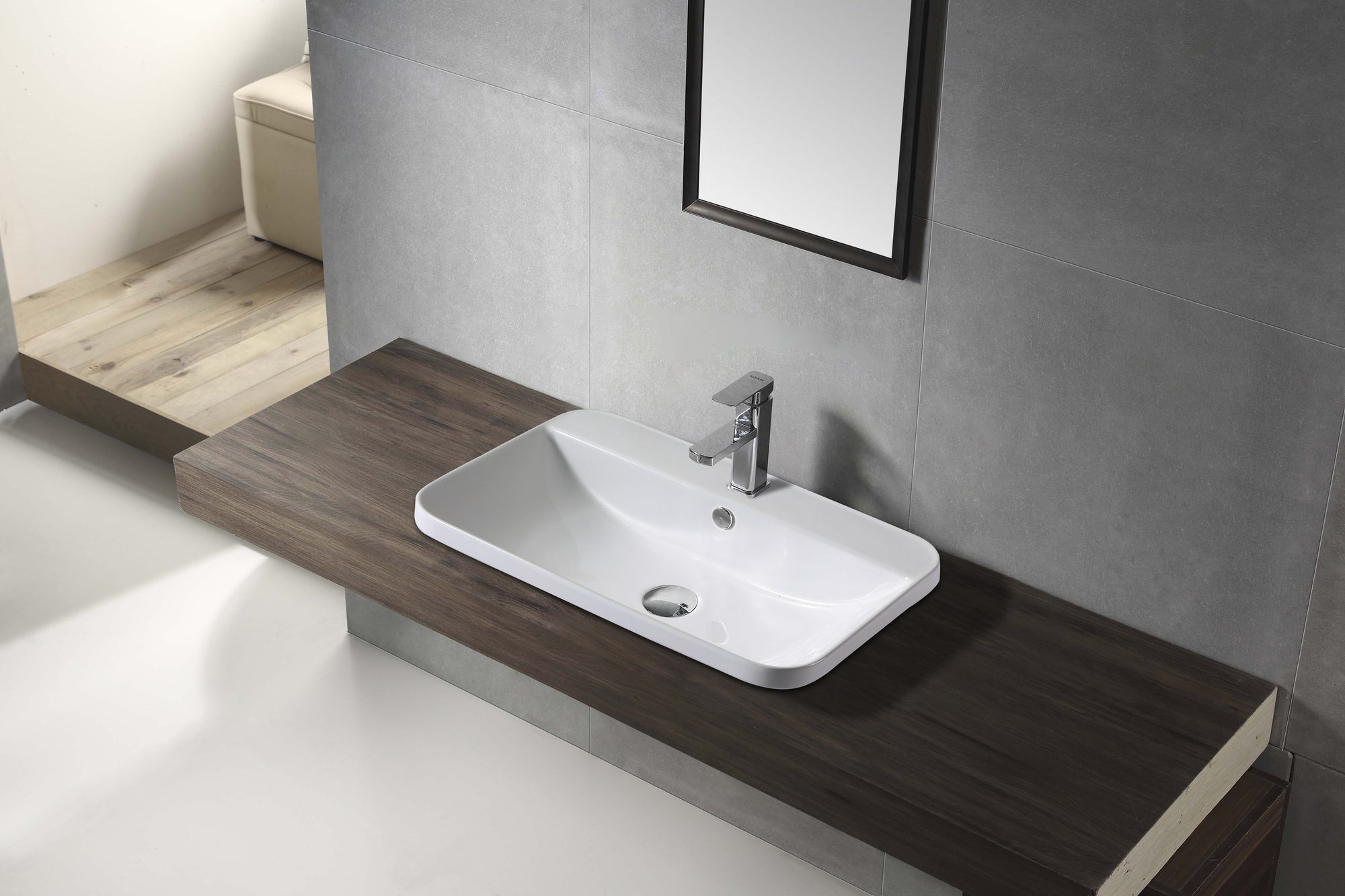 VENICE 600 Semi Insert Basin