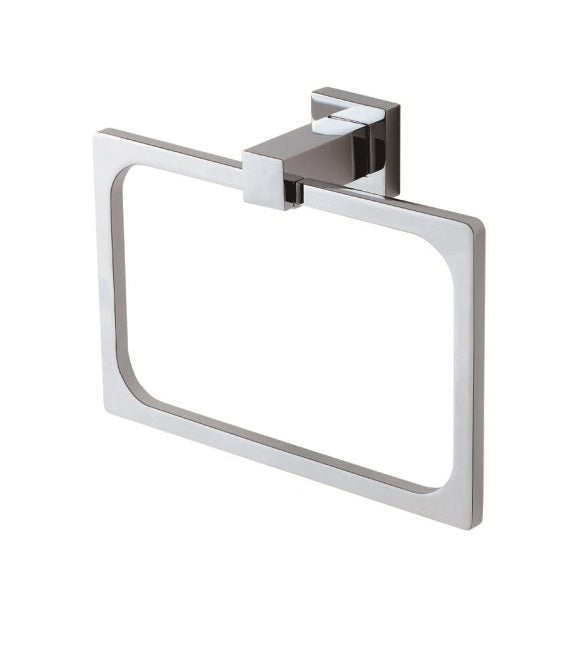QUBI Towel Ring Chrome