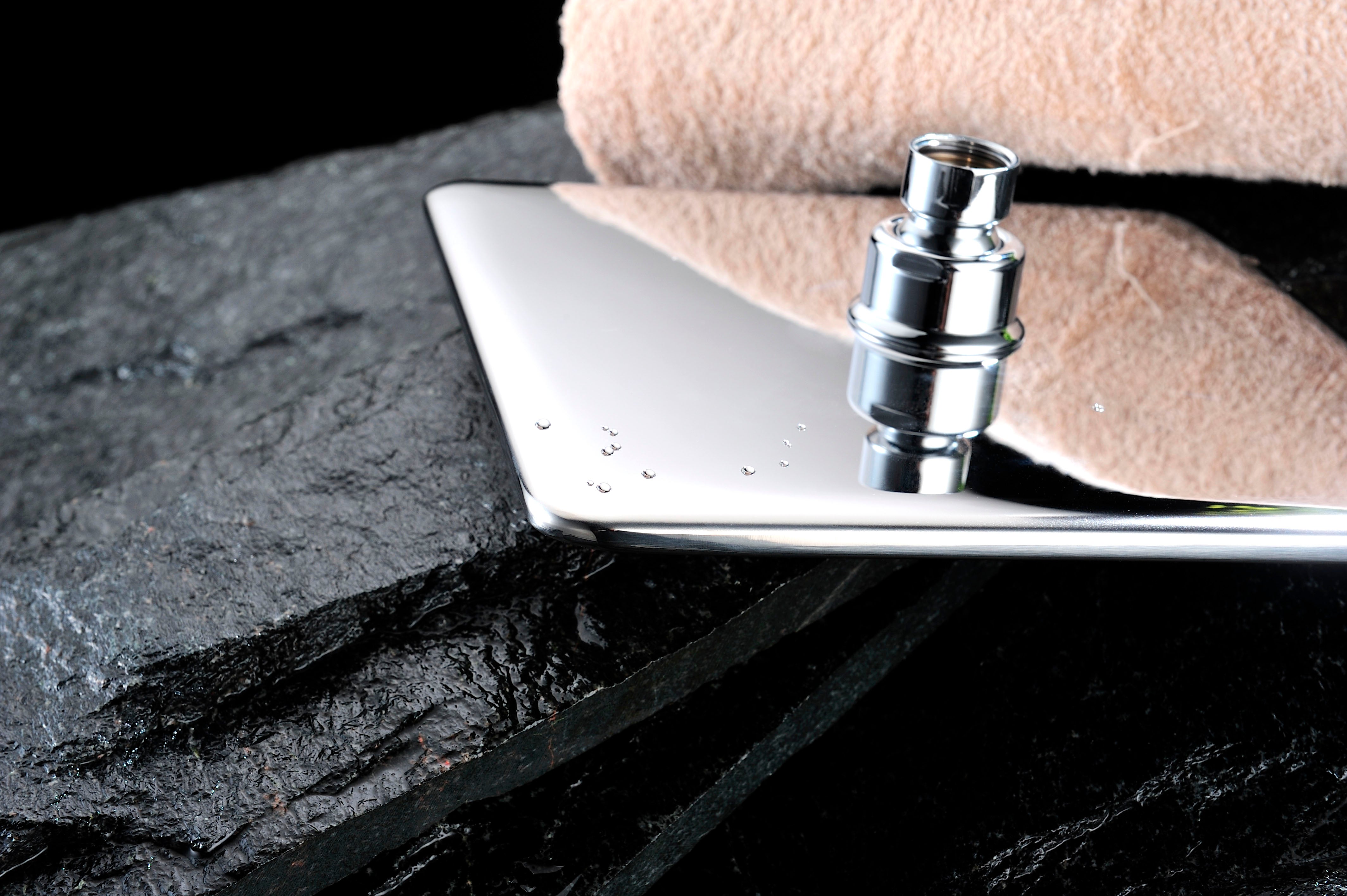 DOCCIA 250mm Square Shower Head Chrome