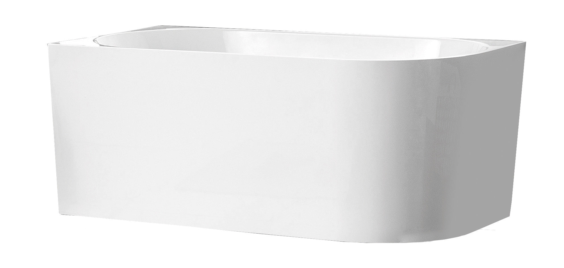 BONDI Left Hand Back to Wall Free Standing Bath