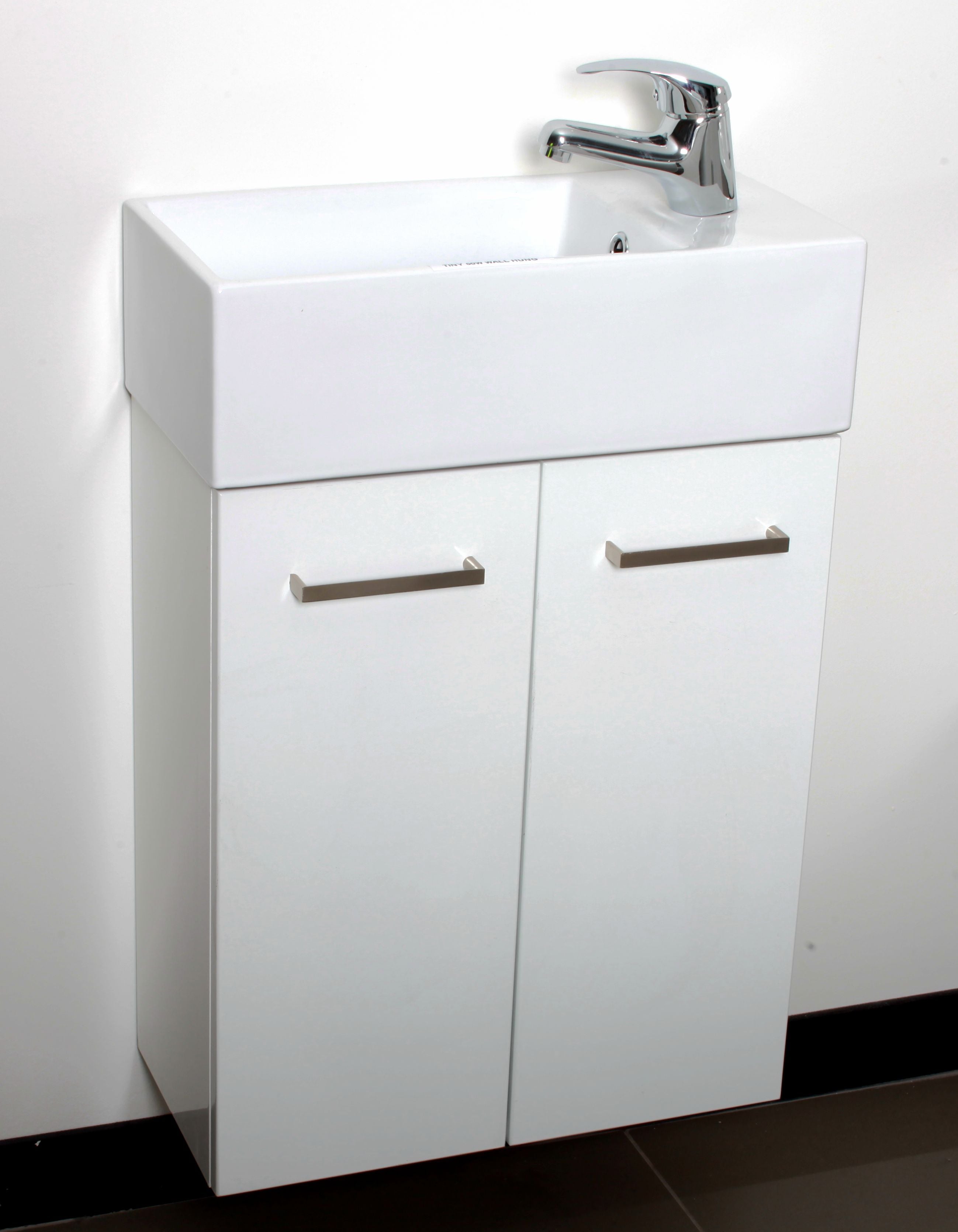 TINY 50 Wall Hung Vanity with Ceramic Top