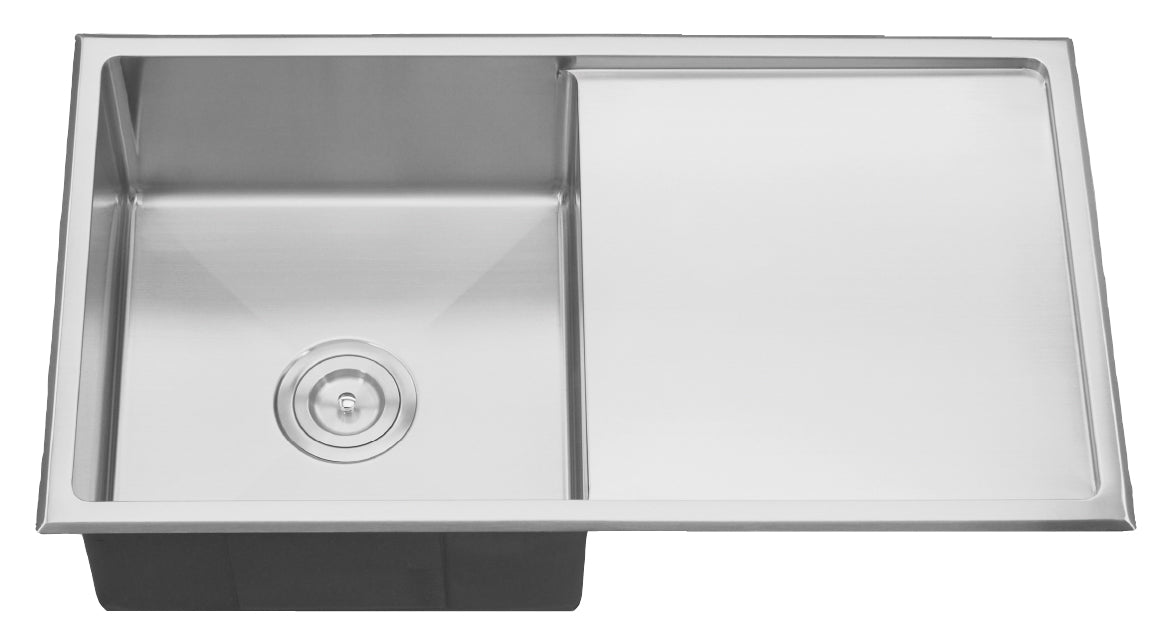 IMPACT Single Bowl Sink with Drainer