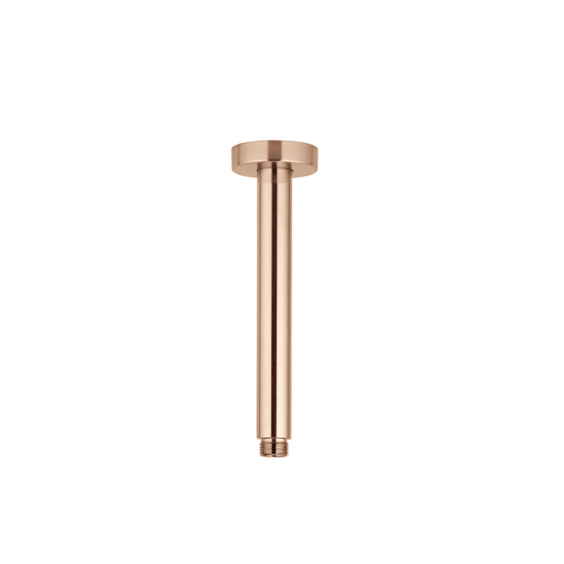 DOCCIA Ceiling Dropper 400mm Long Champagne Copper