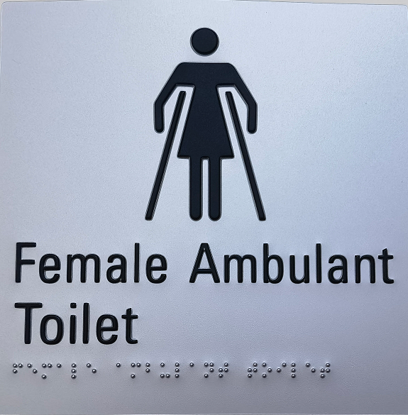 Female Ambulant Toilet Sign