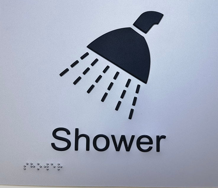 Shower Today. Sign Shower Sign