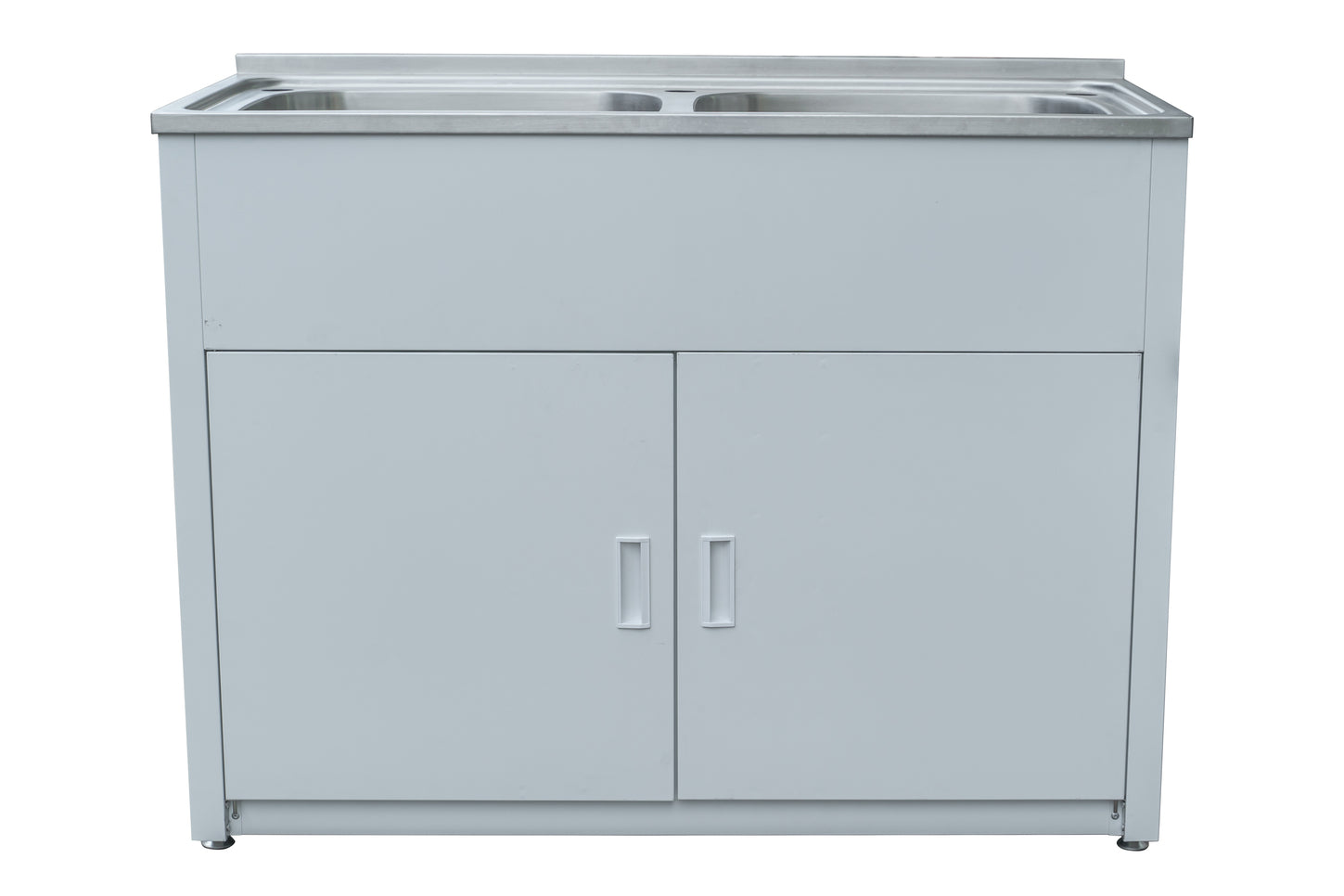 LAVASSA Double Bowl Laundry Trough and Cabinet