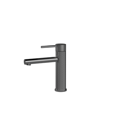 Tiara Basin Mixer in Gun Metal Finish