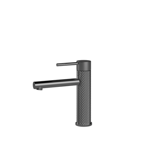 Tiara Basin Mixer in Gun Metal Finish