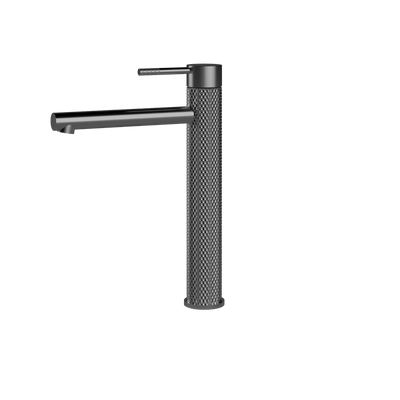 Tiara Tower Basin Mixer in Gun Metal