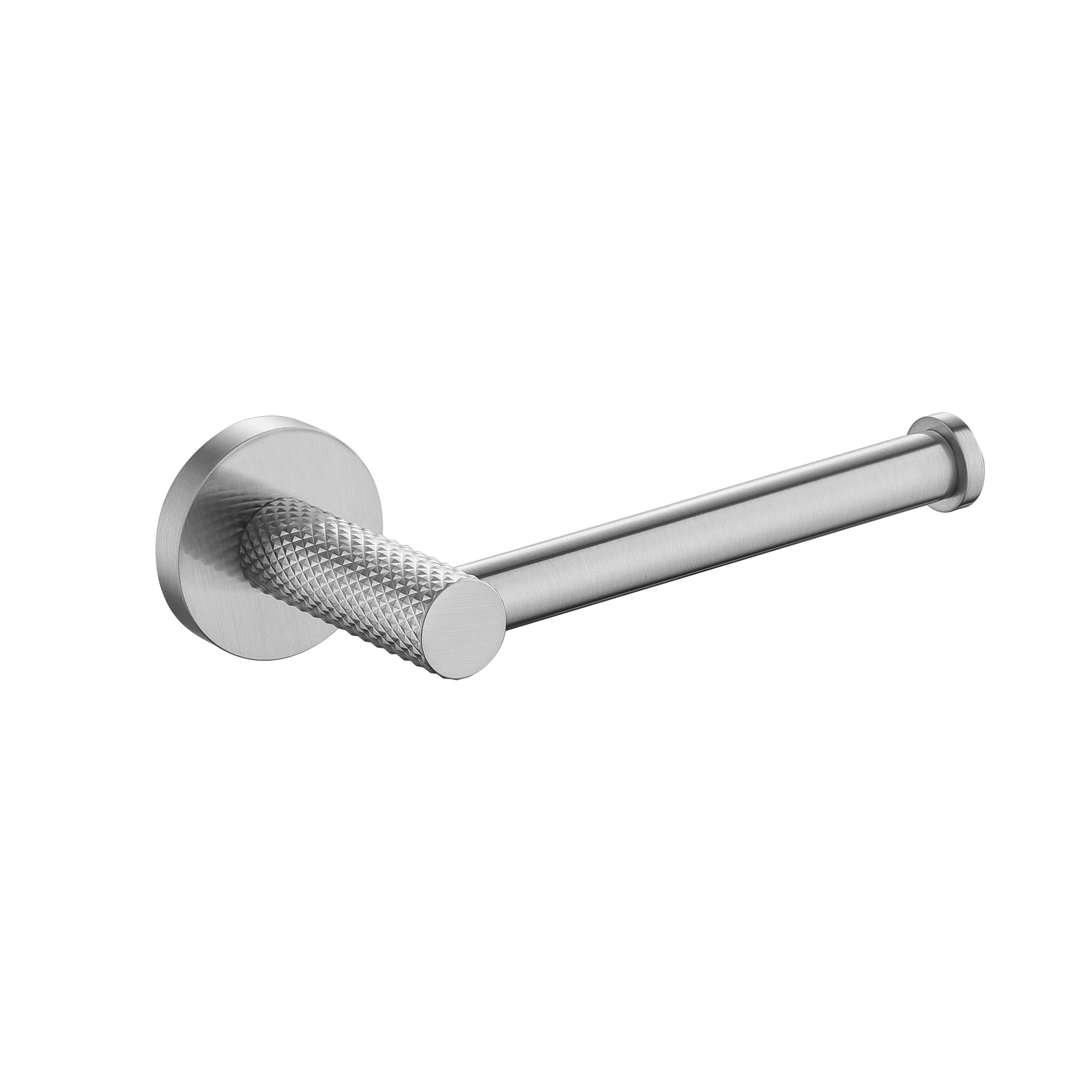 TIARA Toilet Roll Holder Brushed Nickel