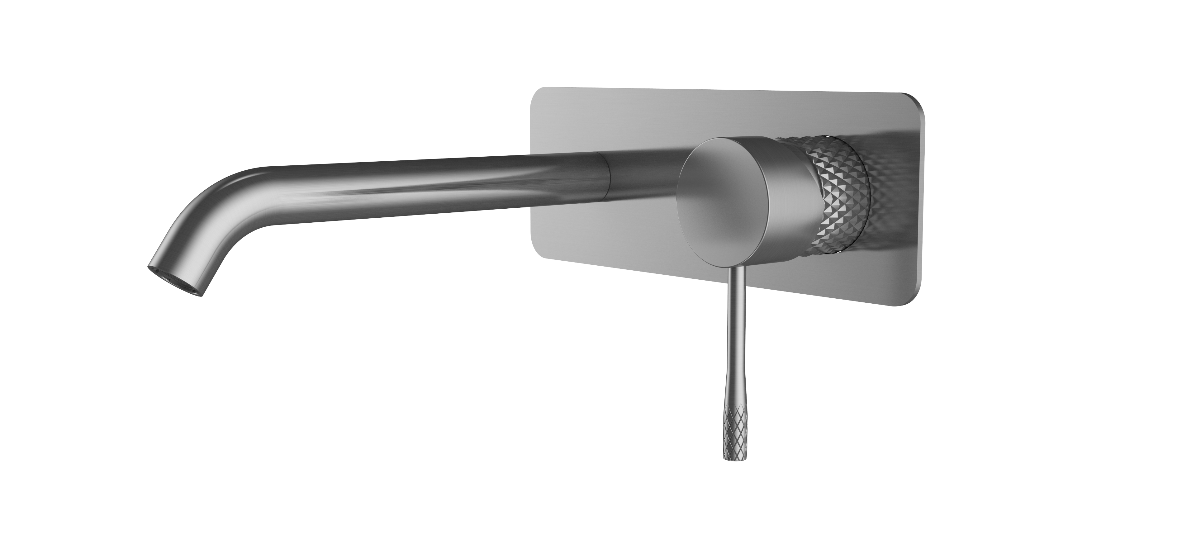 TIARA Basin/Bath Set Gun Metal