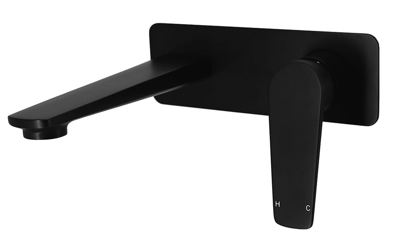 EXON Basin/Bath Set Matte Black