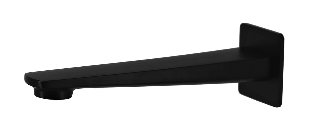 EXON Fixed Bath Spout Matte Black
