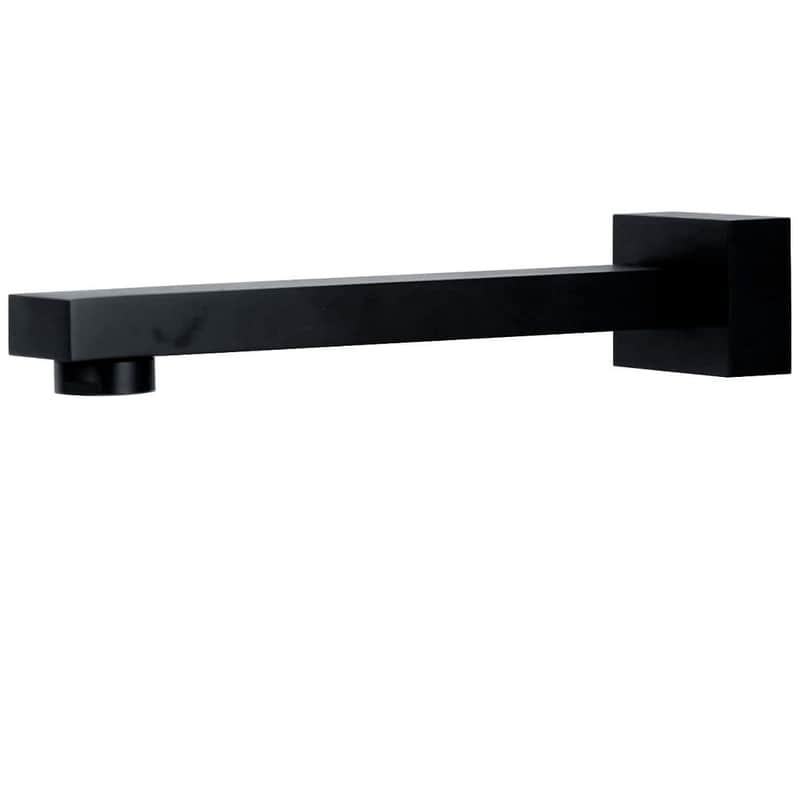 ACQUA Fixed Bath Spout Matte Black