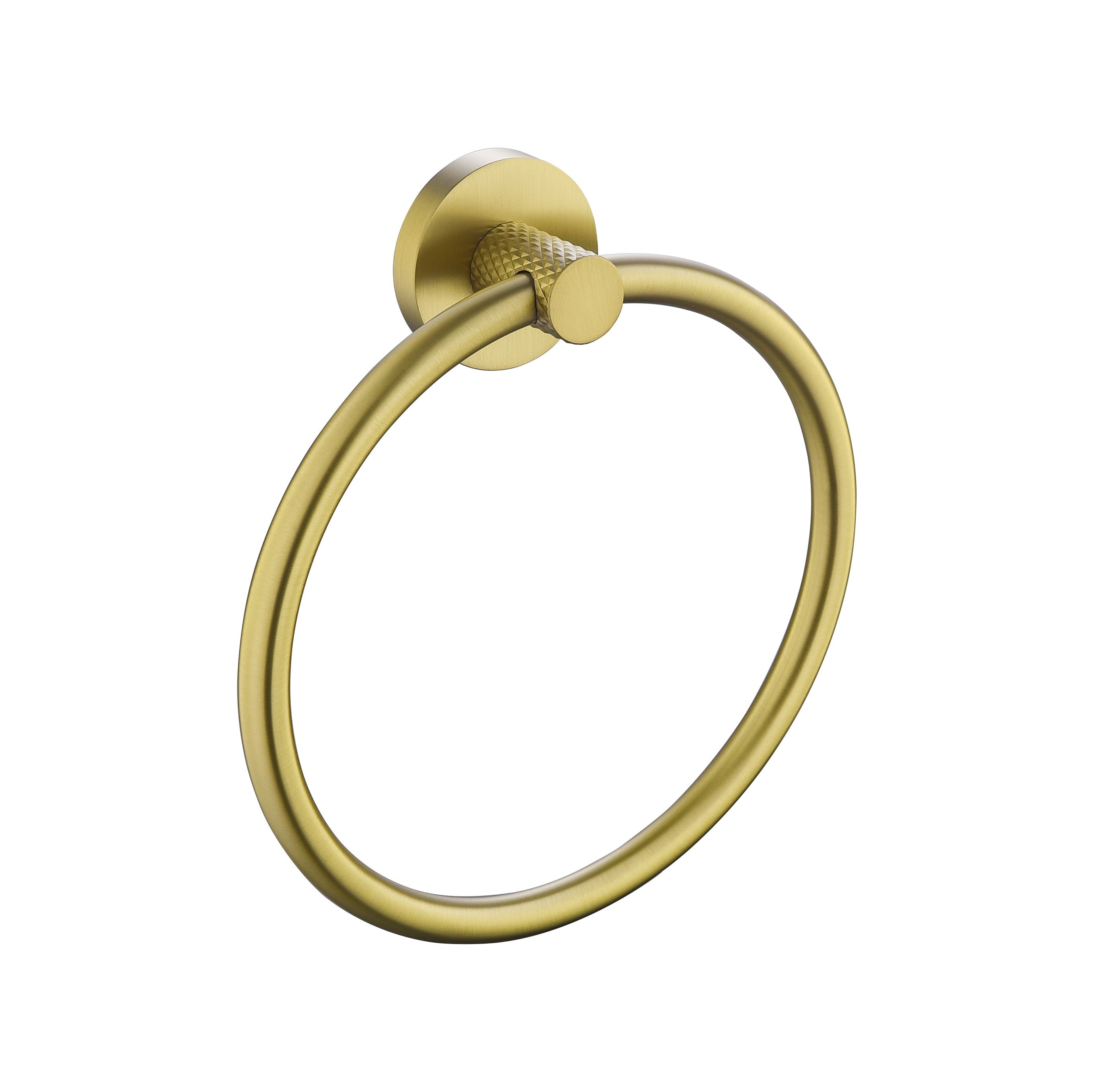 TIARA Towel Ring Brushed Brass